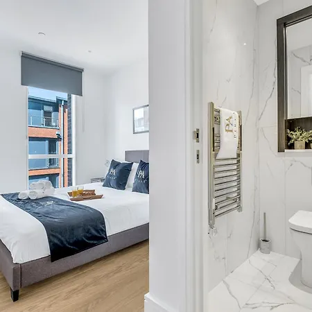Pluxa Nero Deluxe - City Bliss 2Bath, Walk To Transit Birmingham Exterior photo