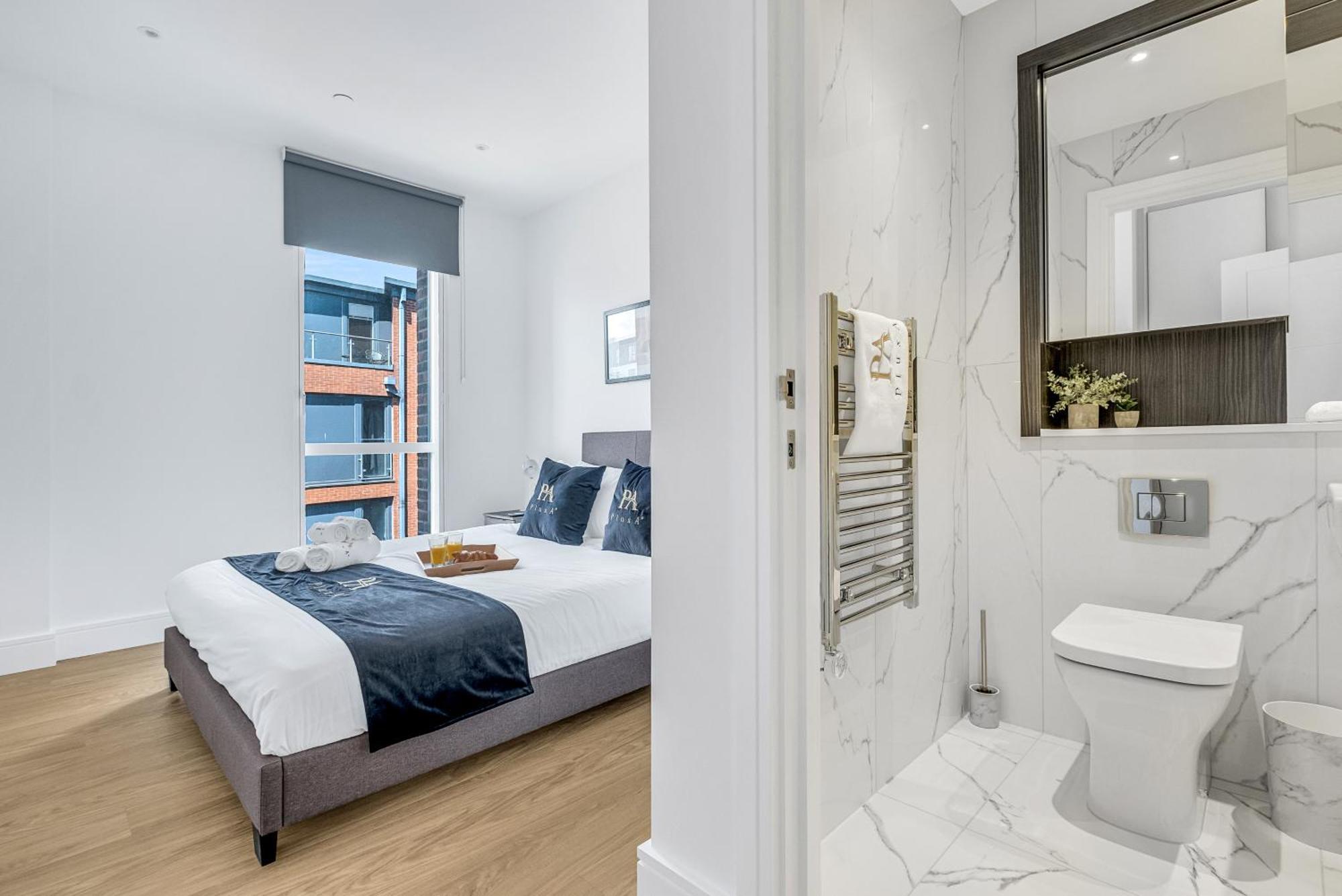 Apartment Pluxa Nero Deluxe - Bliss 2bath, Walk To Transit